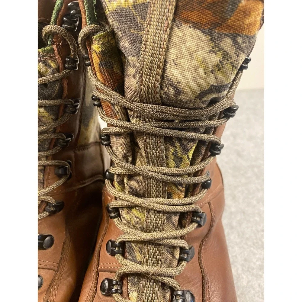 Wolverine Gore-Tex Thinsulate Steel Toe Camo & Leather  Men's 11M Boots